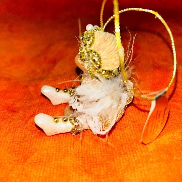 Nwt Ashton-Drake Galleries Blessings Of Love Snow Angels Christmas Ornament - Picture 3 of 7